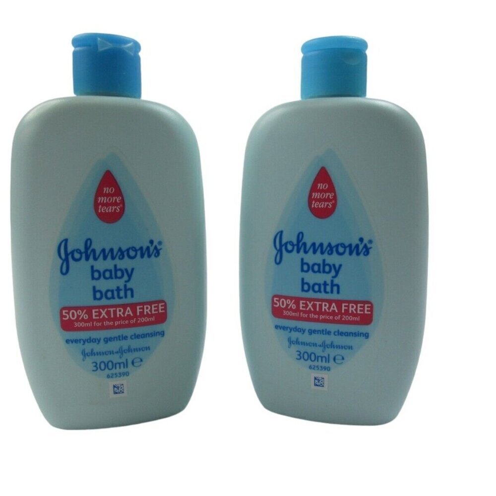 Pack‎ of 2 Johnson's Baby Bath Products Lotion Everyday Gentle Cleansing 300ml